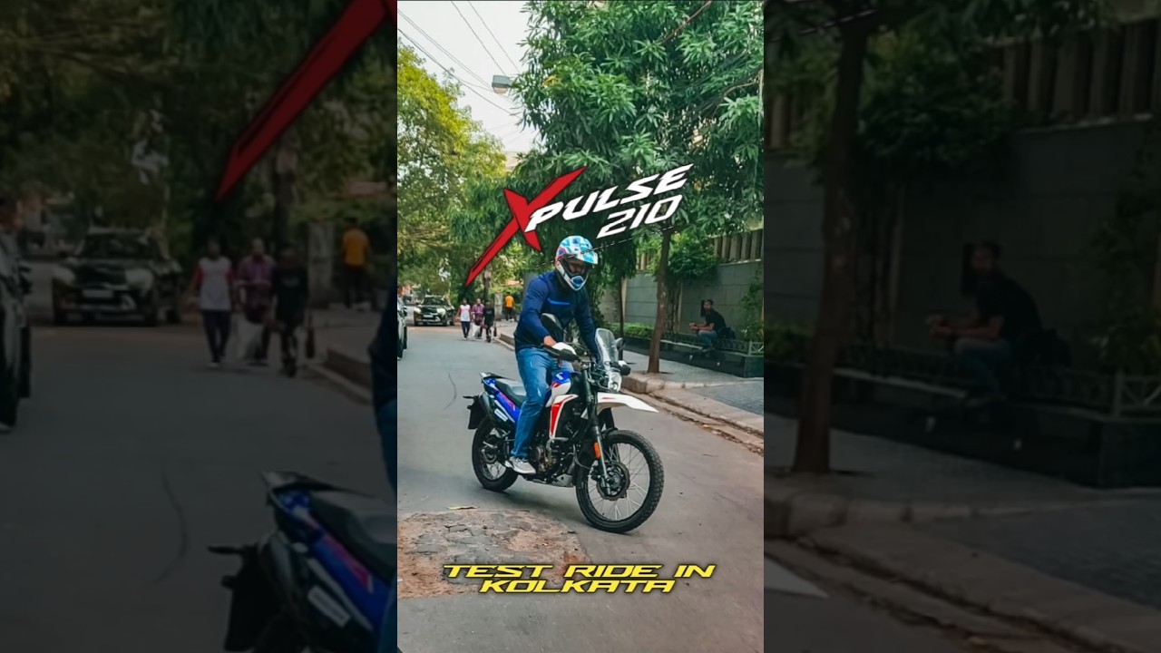 Hero Xpulse 210 Test Ride in Kolkata 
