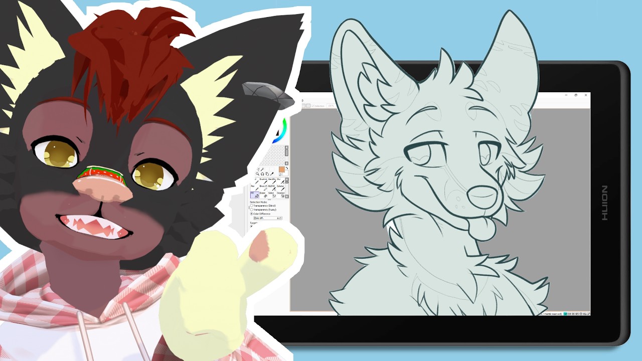 Speedpaint: Shrapnel Feb Ko-fi Sketch reward