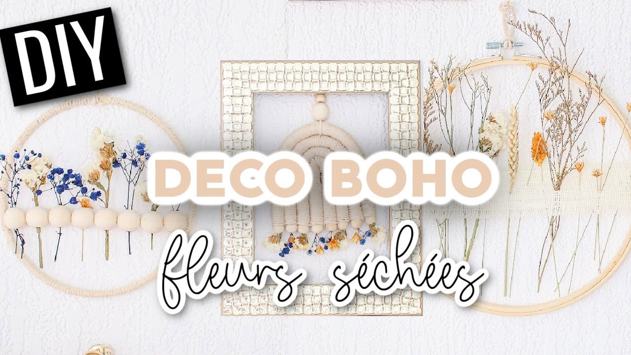 Lot De 2 Assortiments De Fleurs Séchées Blanches - Pour DIY, Déco, Art Floral Et Créations