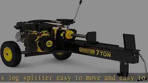 Champion Power Equipment 90720 Champion 7-Ton Compact Horizontal Gas Log Splitter with Auto Return,