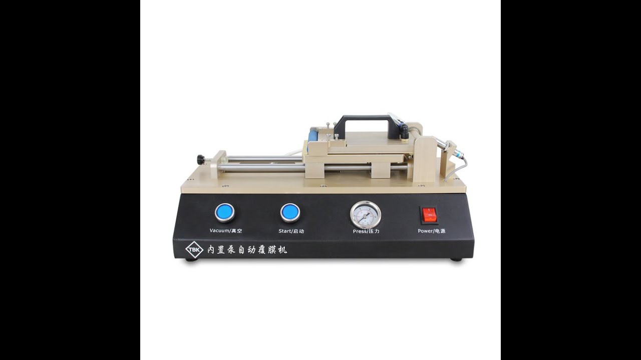 Automatic OCA Lamination Machine to Laminate OCA on LCD Screen Glass for Mobile Phone - YouTube