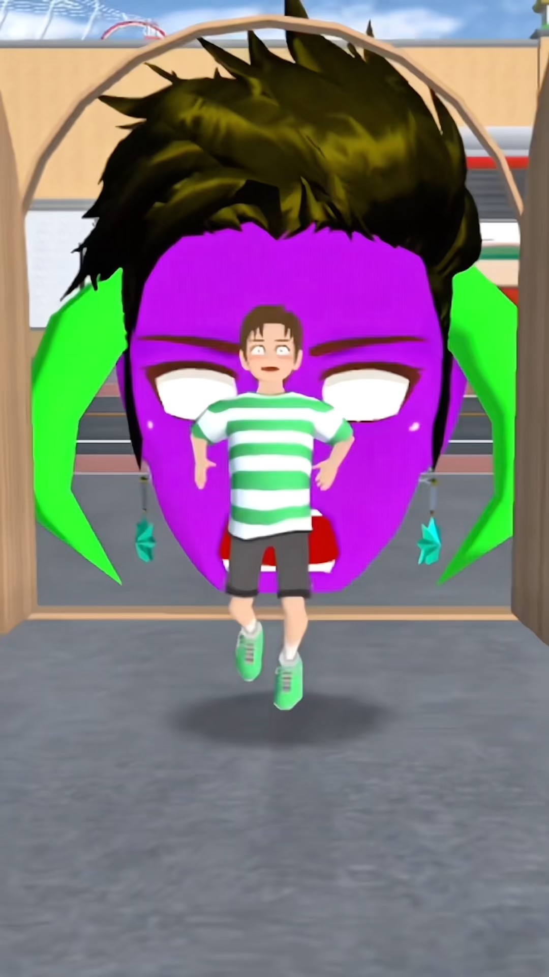 yuta see the zombie🧟‍♀️🧟‍♀️ #shortsfeed