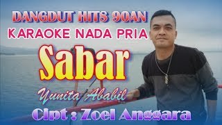 Sabar KARAOKE NADA PRIA Deka Chandra