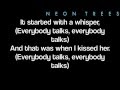 Neon trees  everybody talks lyrics