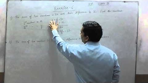 Exercise 6 (Q1 -  Q2) Solution for Class 9th Understanding ICSE Mathematics by ML Aggarwal