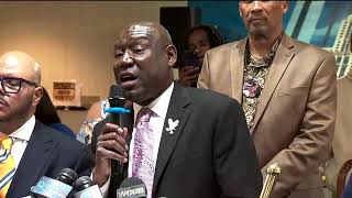 Attorney Ben Crump Holds News Conference Regarding Woman Assaulted By Shelby Police Officer