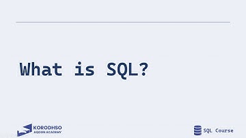 Waa Maxay SQL? - What is SQL? - AF Somali