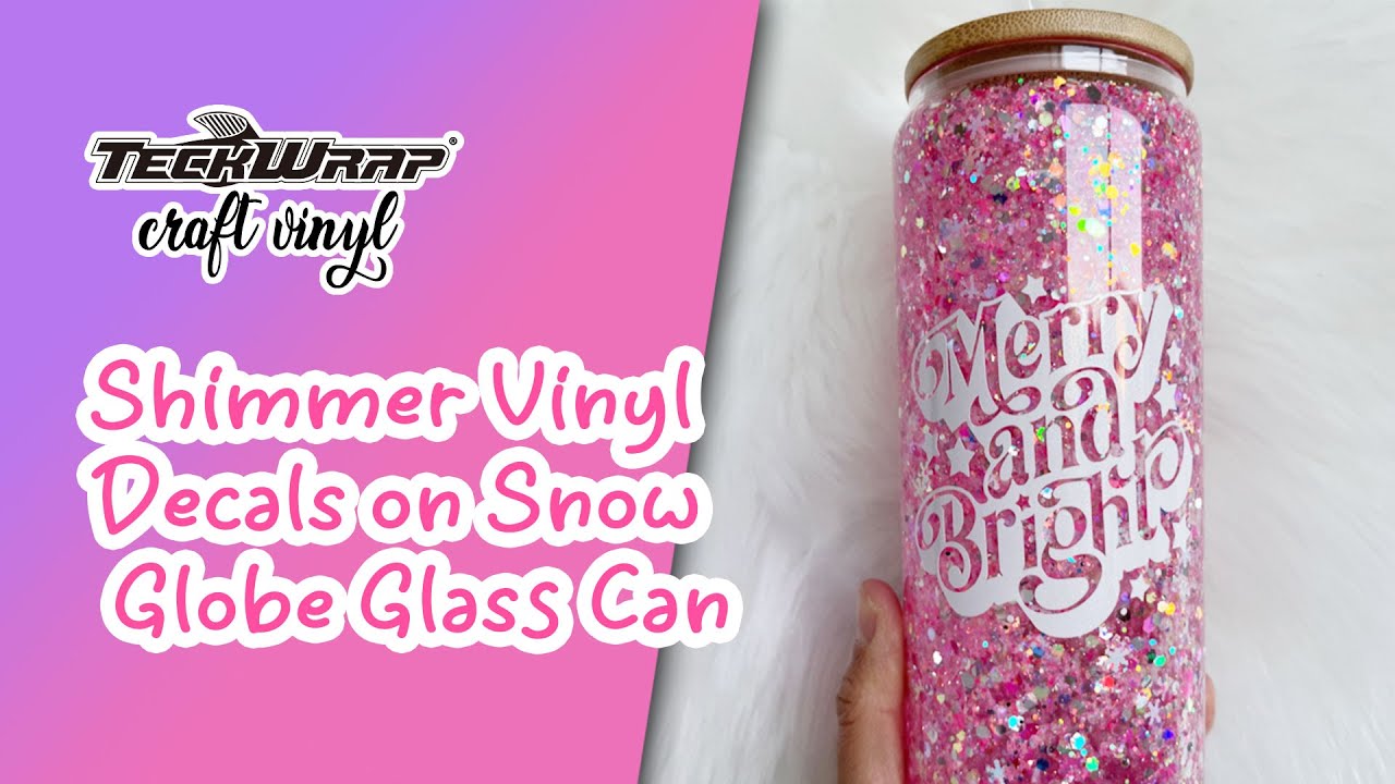 20 oz Snow Globe Sublimation Glass cans – Clark's Enchanted Crafts
