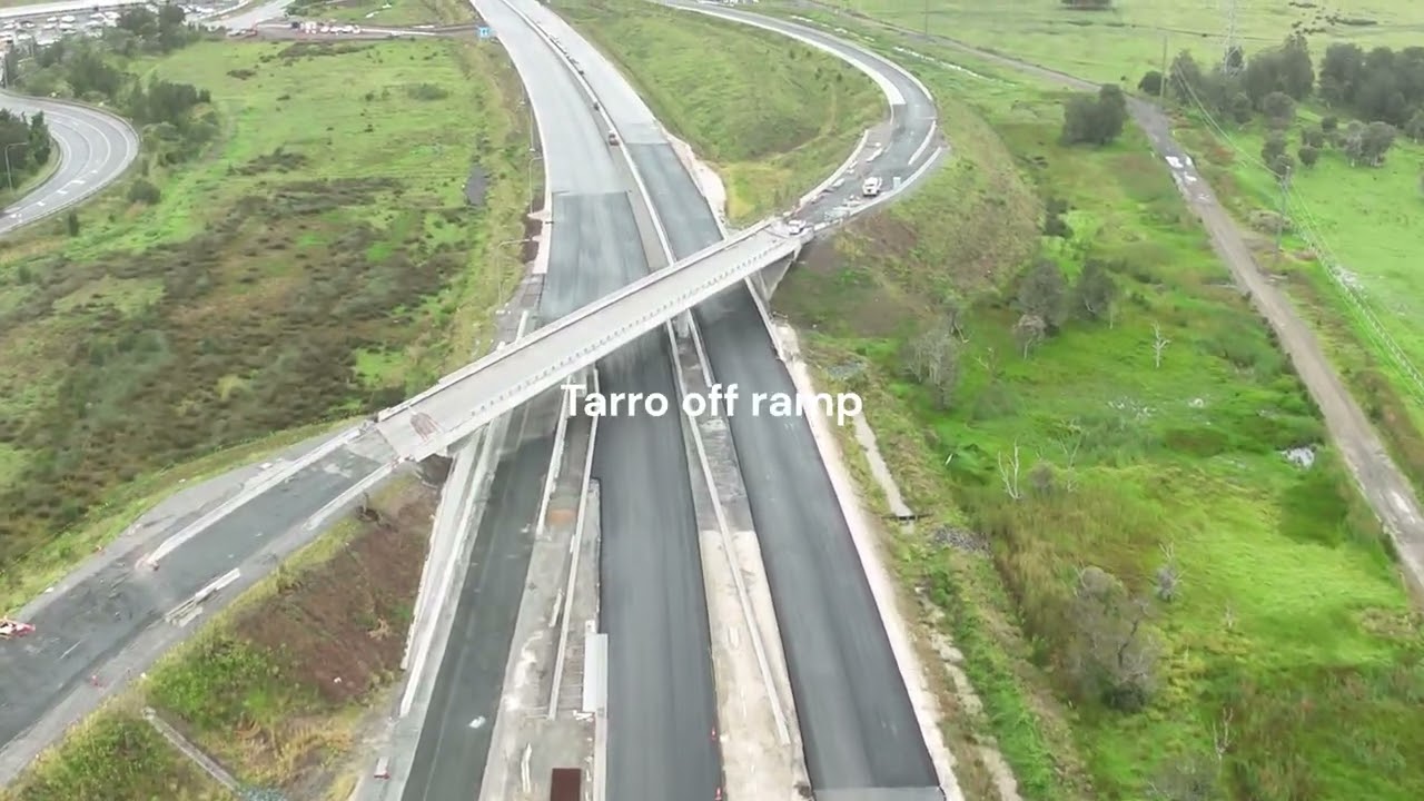 Construction Works of M1 Motorway Extension from Black Hill to New Bridge at Hunter River Hexham