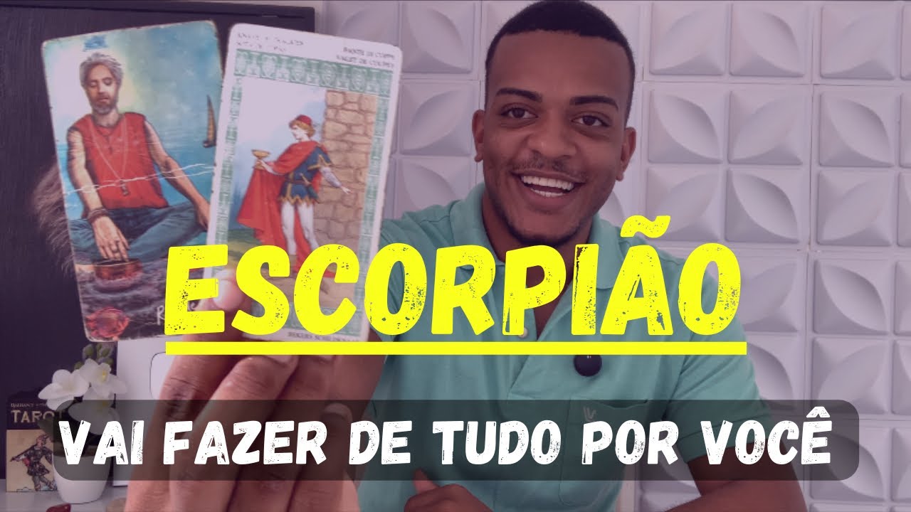 Escorpião ♏️ VOCÊ NEM IMAGINA O QUE ESSA PESSOA VAI FAZER POR VOCÊ! 😱🥰