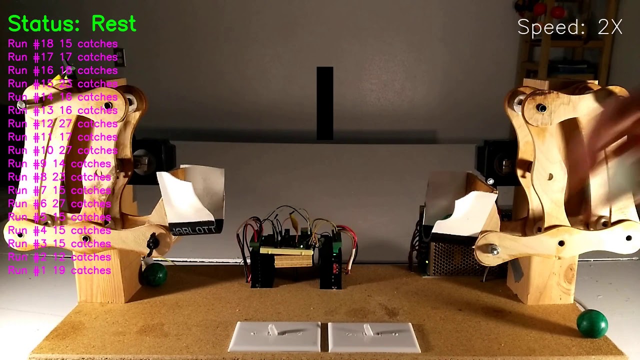 testing the juggling machine YouTube