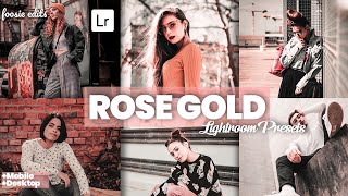 Lightroom Presets Free DNG and XMP| Lightroom Presets Tutorial | Rose Gold Preset | Premium presets screenshot 3