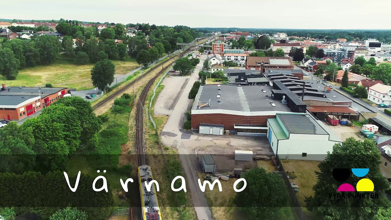 Värnamo from above