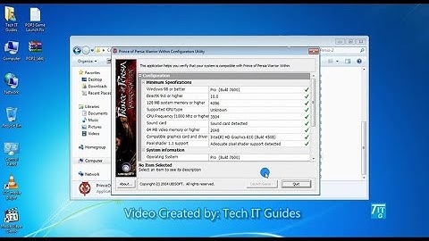 Fix Prince of Persia Warrior Within Disabled Game Launch Error