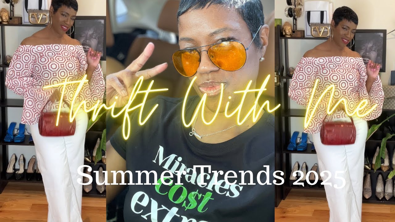 Thrift With Me Philly Edition📍|Thrifting Summer Trends 2025 | MsGlamDoll Tv