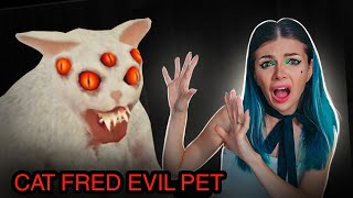 КОТ ФРЕД из Ада Стал БЕЛЫМ КОТОМ ► Cat Fred Evil Pet - Horrorgame #3