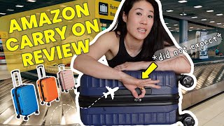 Amazon Carry On Luggage *COMPLETE REVIEW* (...is it worth it?)