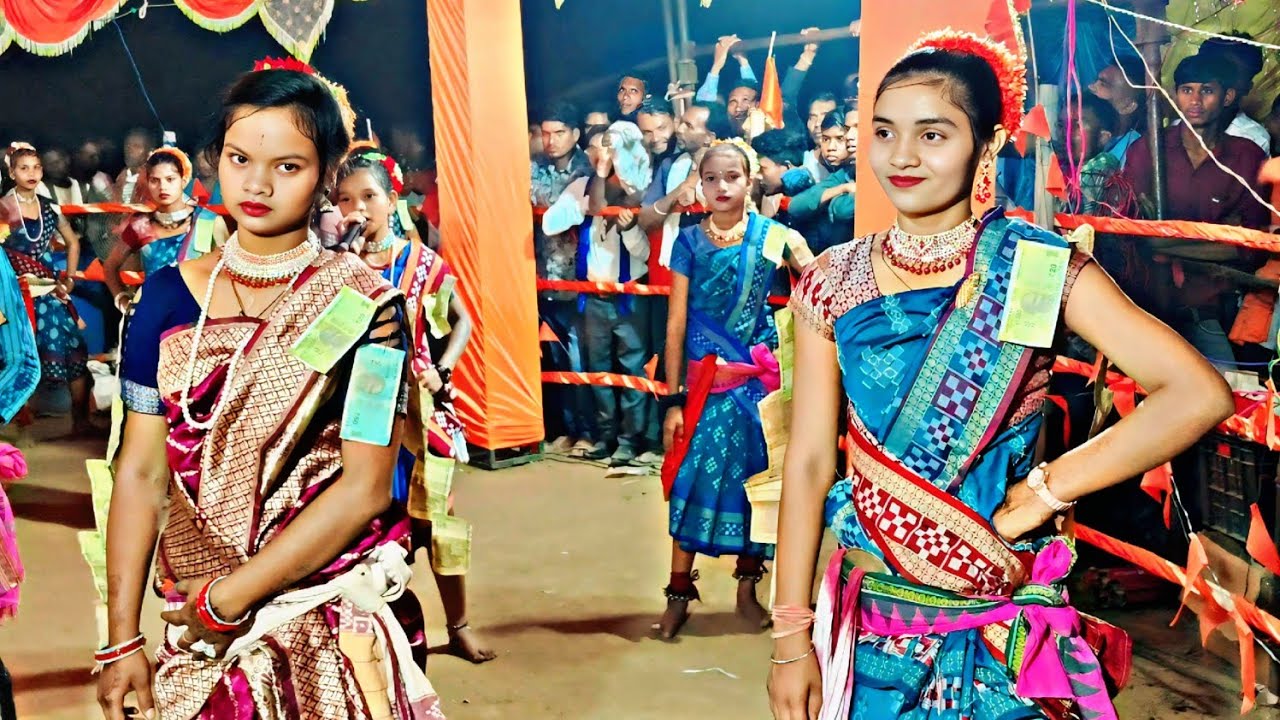 Good looks best girl bhatipara ladies sankirtan party 4k HD Video AK KALAKAR 143 sambalpuri song