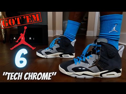 air jordan 6 tech chrome stockx