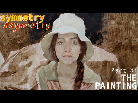 Symmetry/Asymmetry Part 3: Painting (Portrait Detail) - LiveStream Session (22/07/2022)