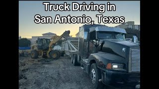 POV Truck Driving in San Antonio, Texas