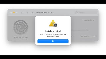 macOS Ventura Installation/Download/Update Failed Problem