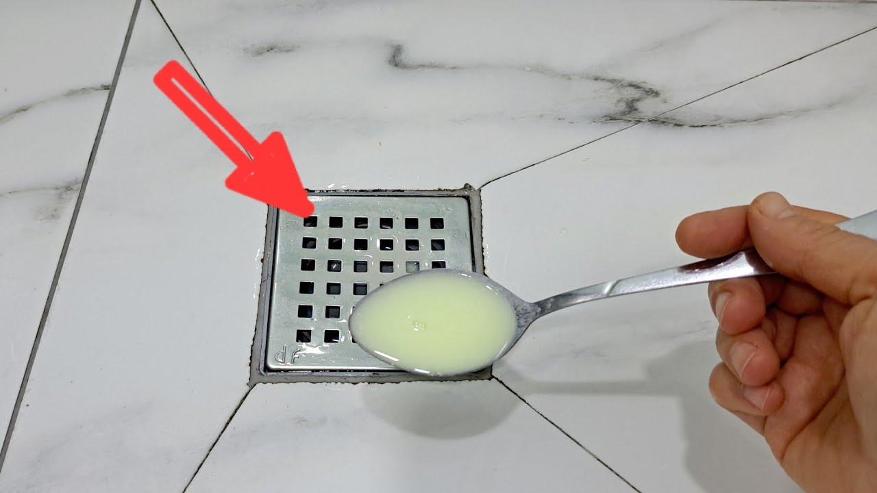 ВСЕГО 1 столовая ложка и слив ДУША никогда не засорится‼️ ЗАПАХ исчезнет‼️