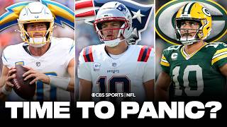 Is it time to PANIC for these 3 NFL teams 🤔 | Chargers, Packers & Patriots