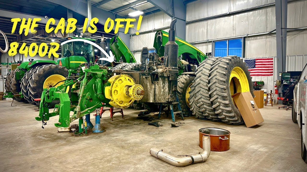 🔧 Massive John Deere Repairs: 8400R Harness Headaches & 8360R ILS Overhaul!