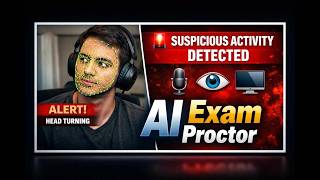 I Built an AI Exam Proctor Using Computer Vision (OpenCV + Mediapipe + Dlib)