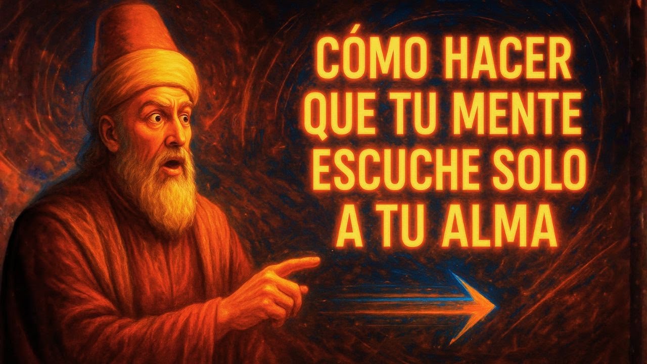 CÓMO HACER QUE TU MENTE ESCUCHE SOLO A TU ALMA | RUMI (ENSEÑAMIENTO SUFÍ DE HACE MÁS DE 800 AÑOS)