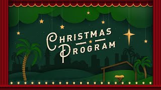 Anna 37  - Kindergarten Christmas Program