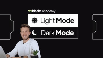 Light Mode / Dark Mode Switcher in Webflow with WeBlocks
