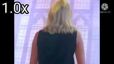 Rick Astley-Never Gonna Give You Up but everytime He say "IIIIIII" it getting faster