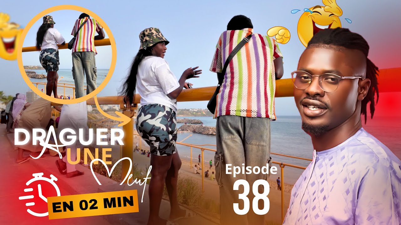 Essayer de draguer une meuf en 2 minutes et gagne 10000f (plage corniche Dakar)