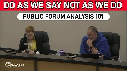 PUBLIC FORUM EDUCATION