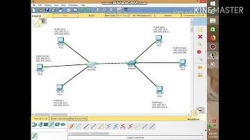 Tutorial cara membuat VLAN dengan mode trunking