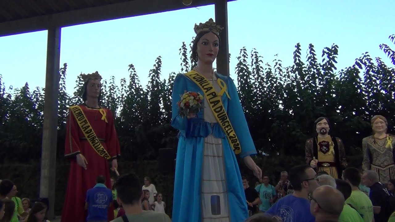 7a  Trobada de colles Geganteres del Plà d' Urgell  2018