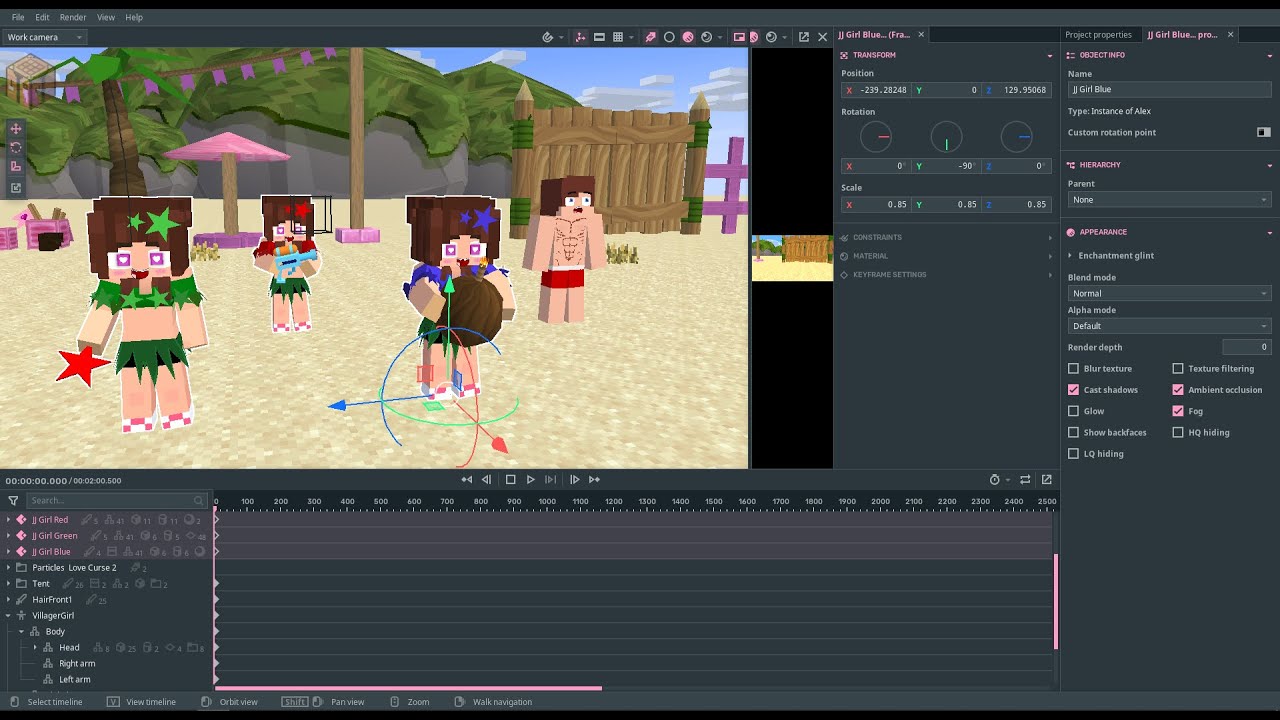 Making Minecraft animations in Mine Imator #mineimatortutorial - YouTube