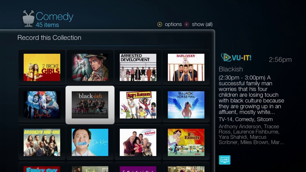Tivo One Pass Program Guide TiVo One Pass - YouTube