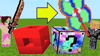 Minecraft: ROBLOX VS MIXED LUCKY BLOCK CHALLENGE! - Modded Mini-Game Minecraft: ROBLOX VS MIXED LUCKY BLOCK CHALLENGE! - Modded Mini-Game
