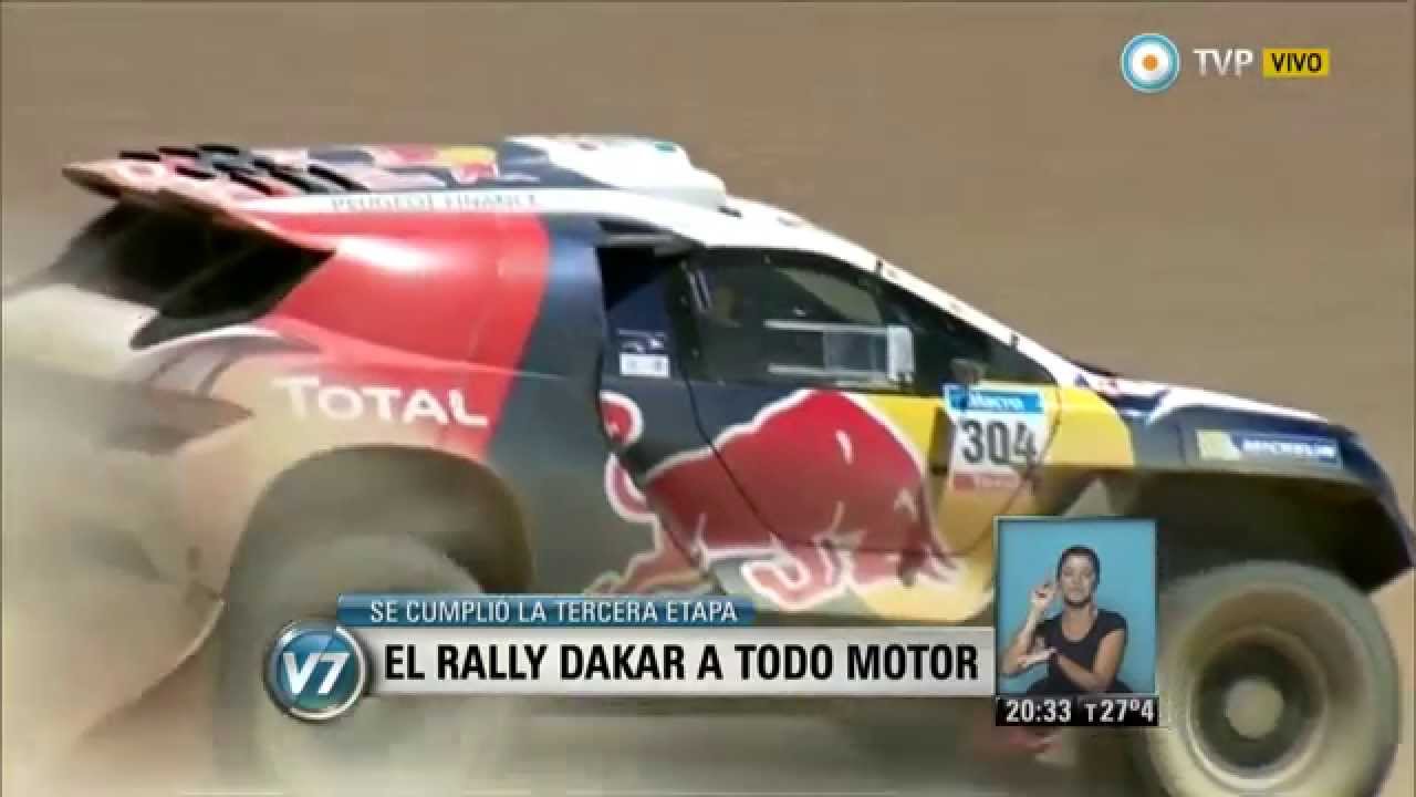 Visión 7 - El Dakar 2015 llegó a Chile: Cuarta etapa