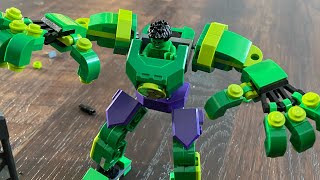 Building of Lego Hulk Mech Armor on 1/20/24