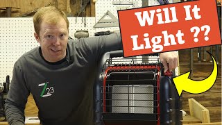 Hook Up Hose and Light Pilot - Big Buddy Mr. Heater with 20 lb Tank