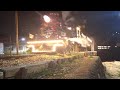 Papai Noel passando no Km 96 no Pontilhão da Água Limpa na Maria Fumaça | Locomotiva Baldwin 68