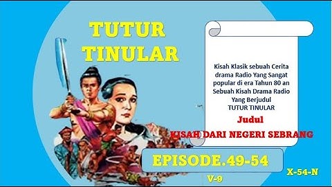 Tutur Tinular episode 49 54