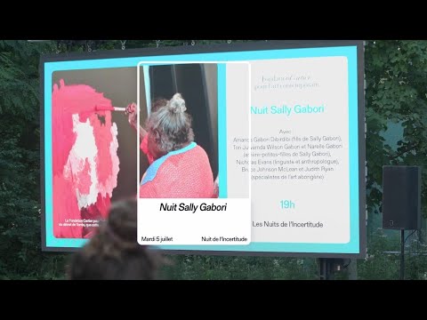 Nuit de l'Incertitude | Nuit Sally Gabori | Les Soirées Nomades — juillet 2022