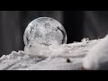 Freezing Bubbles
