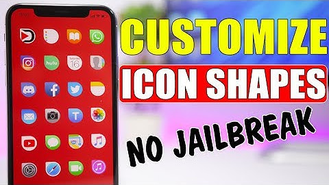NEW Change Icon Shapes On iOS 11.4 & iOS 12 * NO Jailbreak *