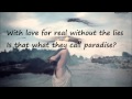 Paradise ~ Tove Lo Lyrics